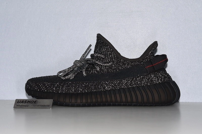 adidas  Boost 350 V2 'Black Reflective'   FU9007