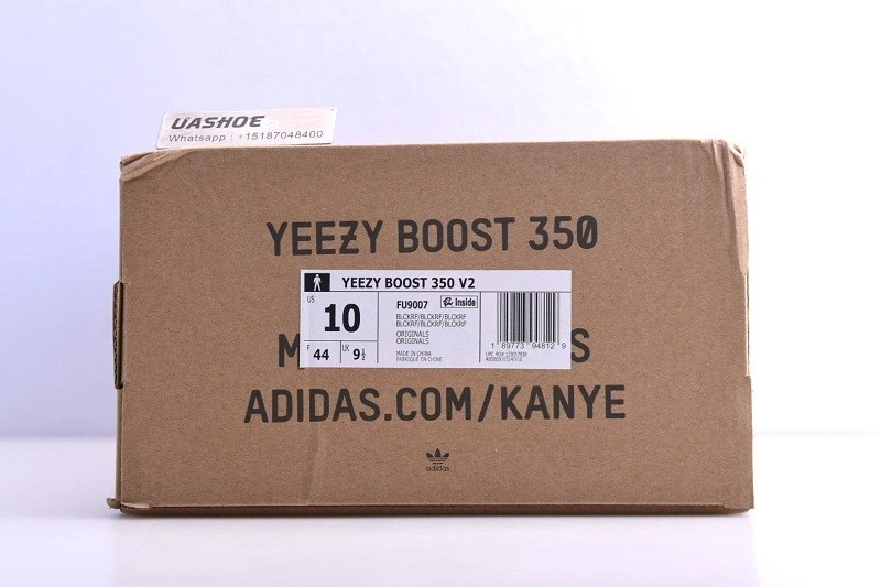 adidas  Boost 350 V2 'Black Reflective'   FU9007