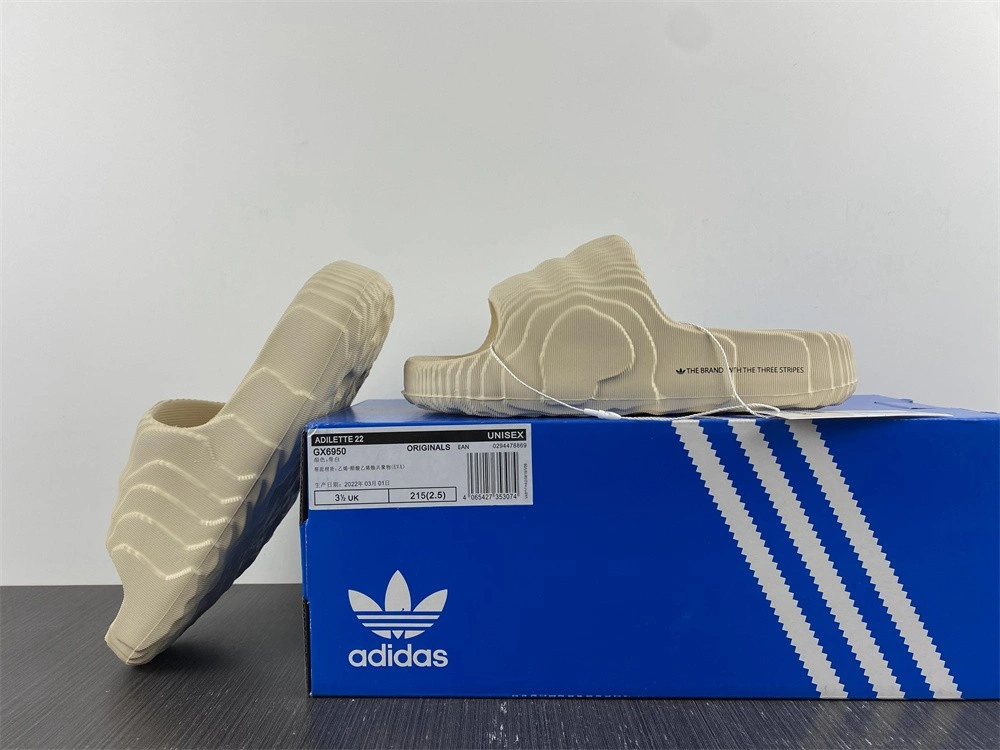 adidas Adilette 22 Slides Grey - GX6950