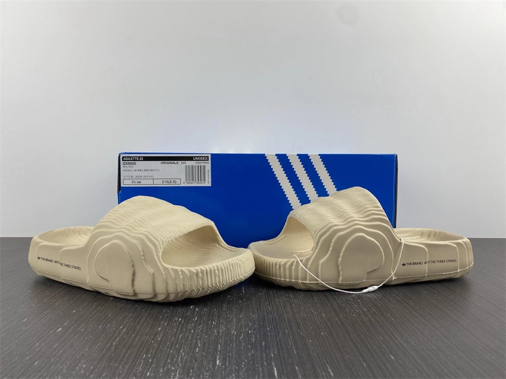 adidas Adilette 22 Slides Grey - GX6950