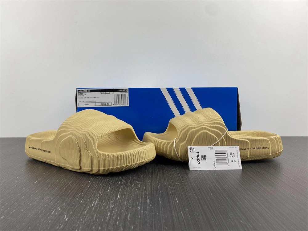 adidas Adilette 22 Slides St Desert Sand - GX6945