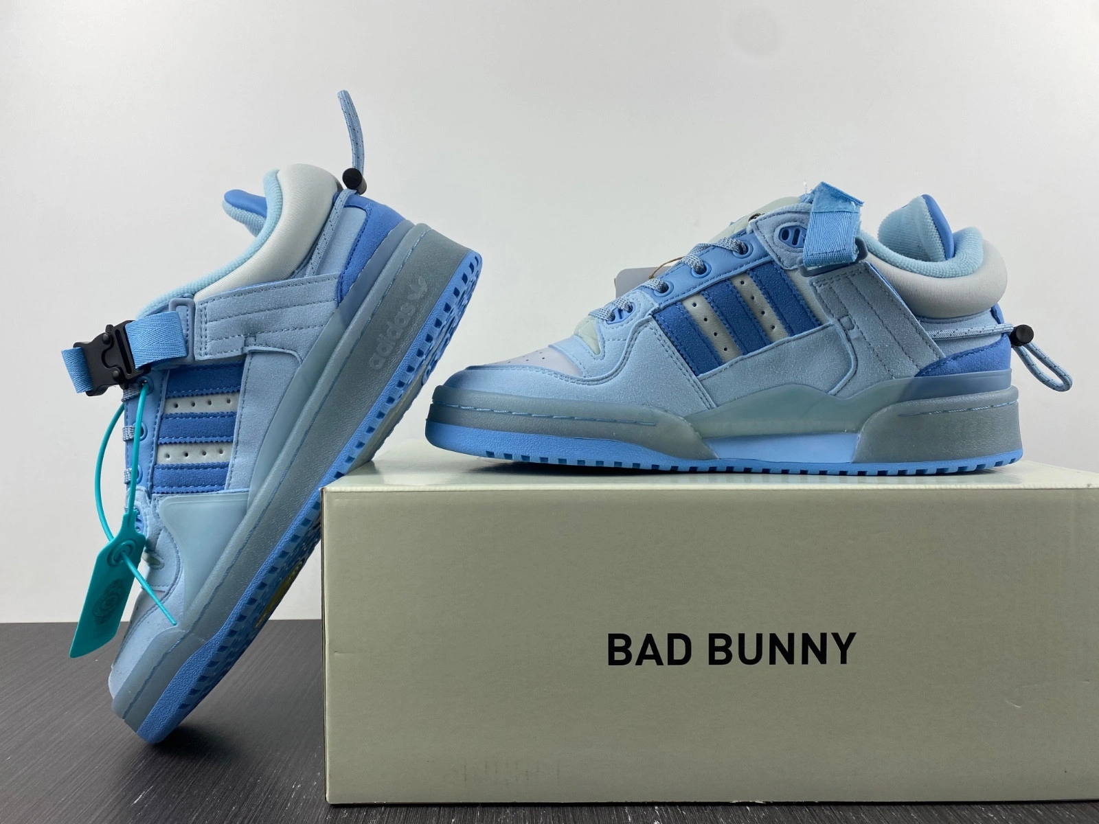 adidas Forum Buckle Low Bad Bunny Blue Tint  GY9693