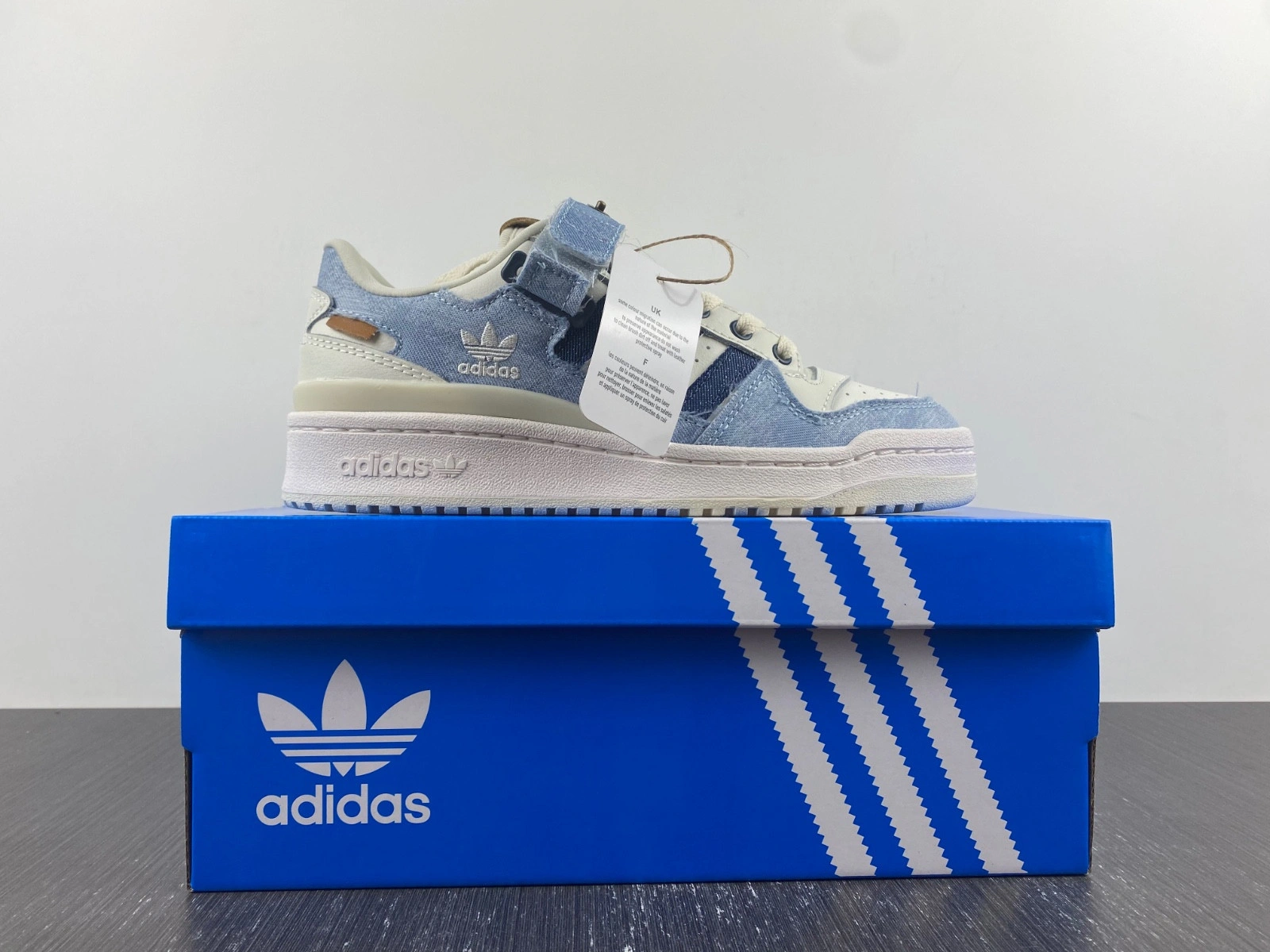 adidas Forum Low Blue Cloud White - HQ6334
