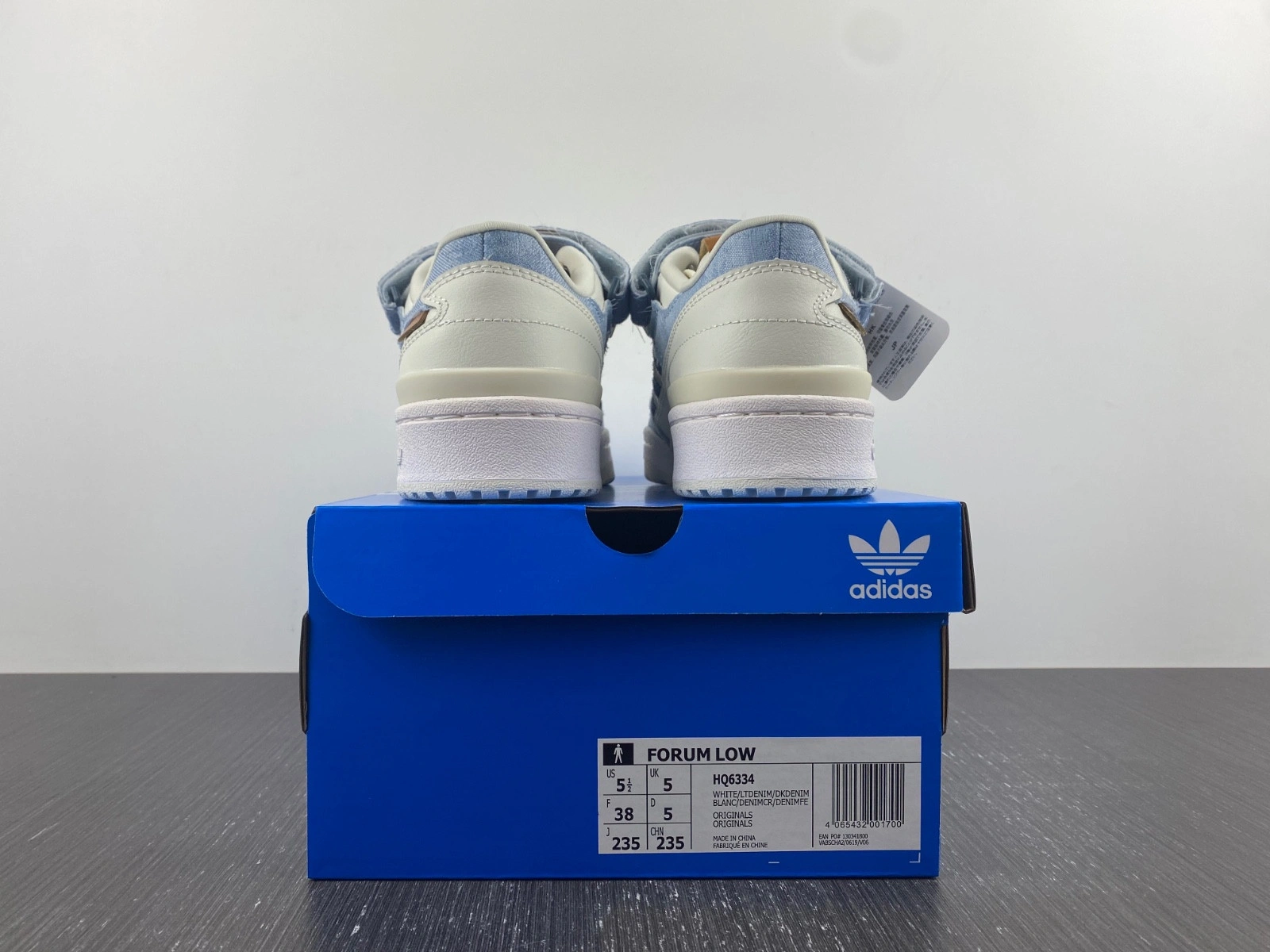 adidas Forum Low Blue Cloud White - HQ6334