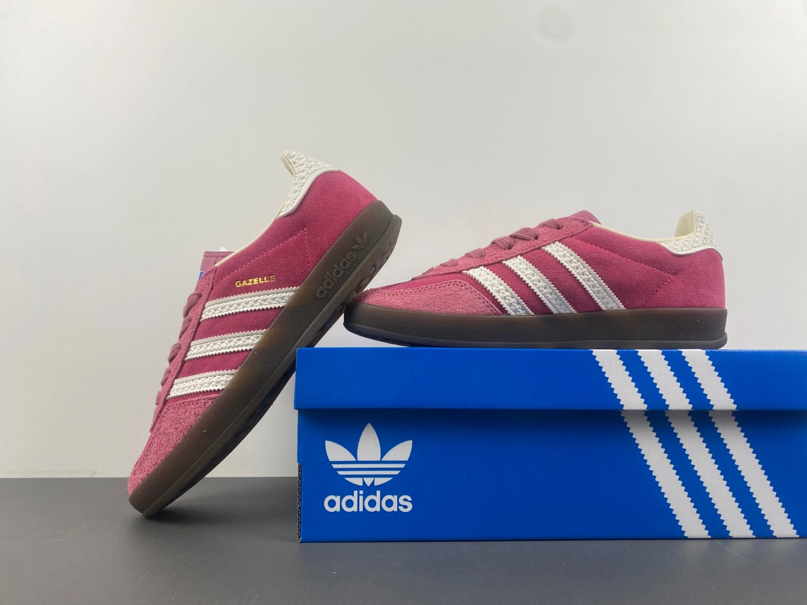 adidas Gazelle Indoor Pink Cloud White Men's - IF1809