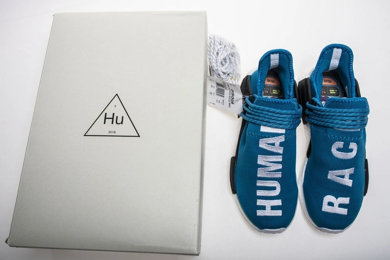 adidas NMD HU Pharrell Human Being Sharp Blue  BB0618