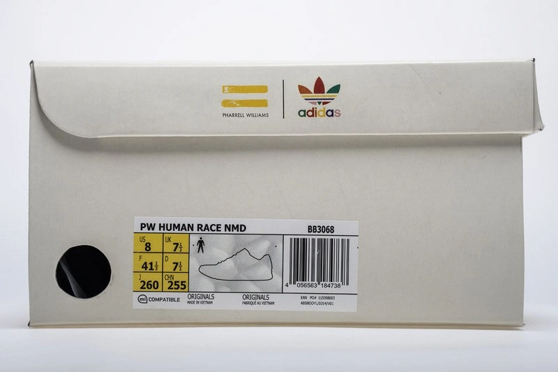 adidas NMD HU Pharrell Human Species Black  BB3068