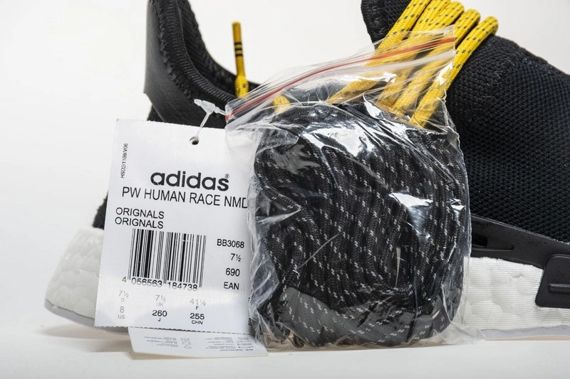 adidas NMD HU Pharrell Human Species Black  BB3068