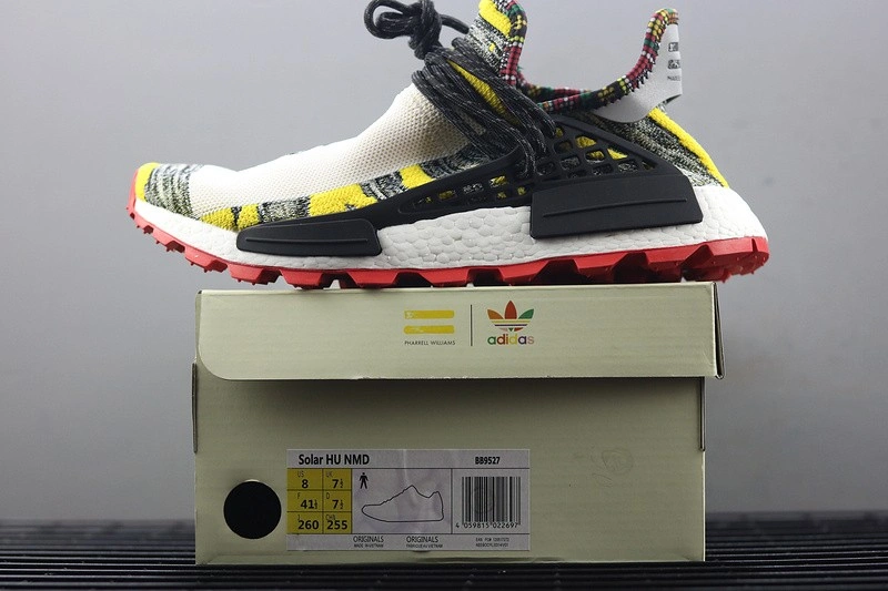 adidas NMD Hu Pharrell Solar Pack Red  BB9527