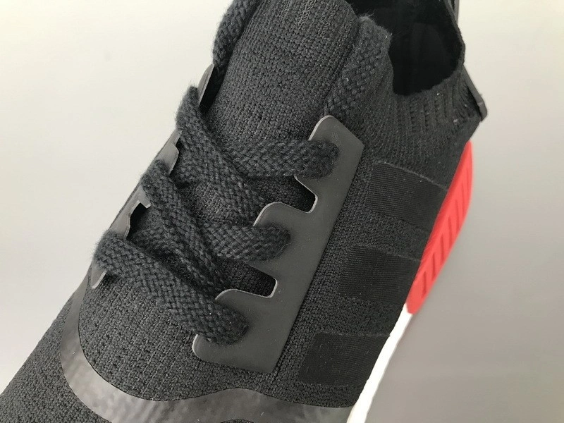 adidas NMD R1 Core Black Lush Red  S79168