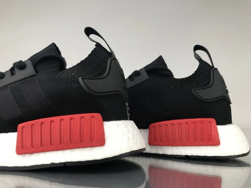 adidas NMD R1 Core Black Lush Red  S79168