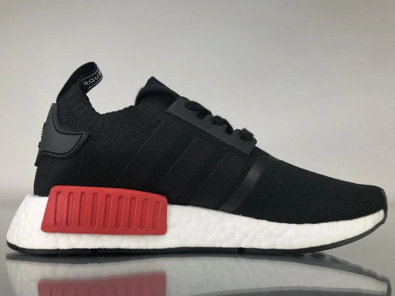 adidas NMD R1 Core Black Lush Red  S79168