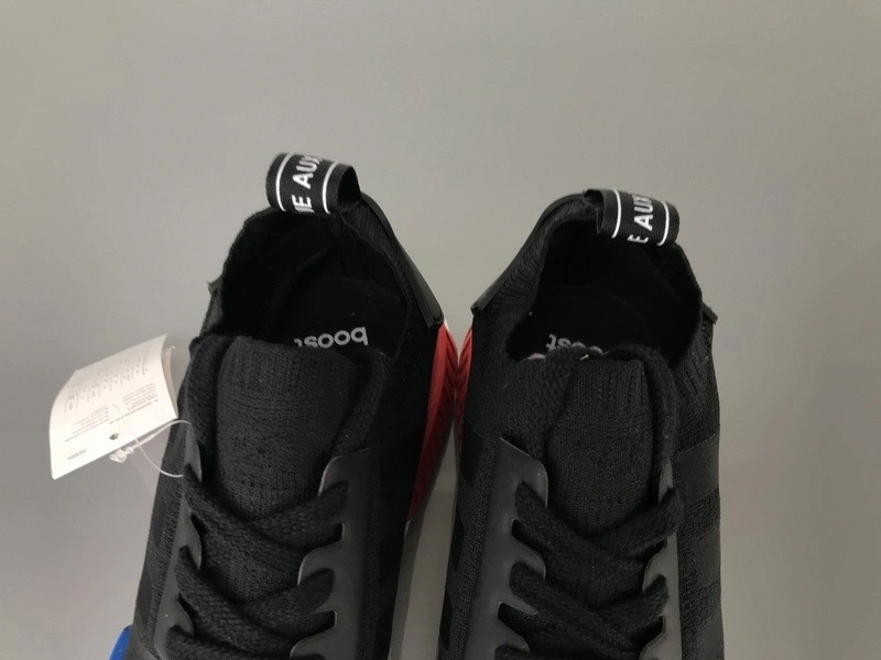 adidas NMD R1 Core Black Lush Red  S79168