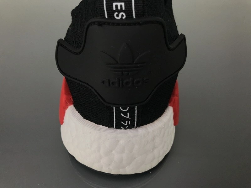 adidas NMD R1 Core Black Lush Red  S79168