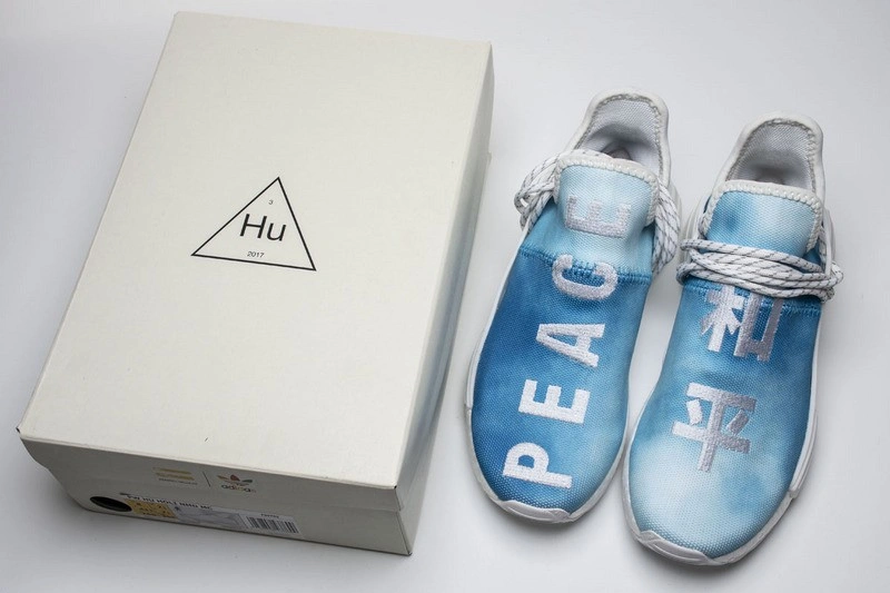 adidas Pharrell NMD HU China Pack Peace (Blue)   F99763