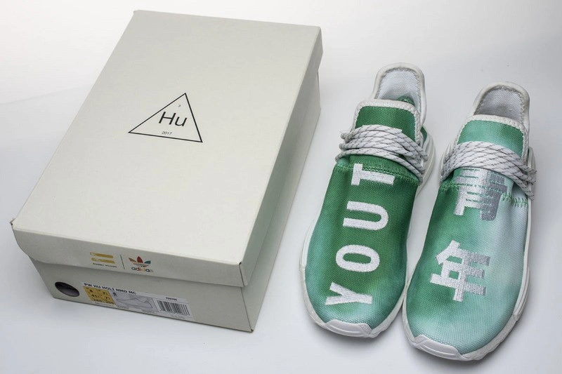 adidas Pharrell NMD HU China Pack Youth (Green)   F99760
