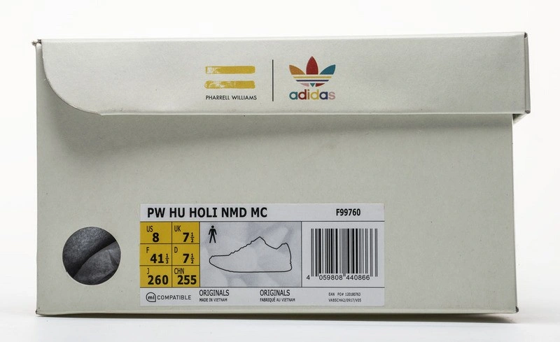 adidas Pharrell NMD HU China Pack Youth (Green)   F99760