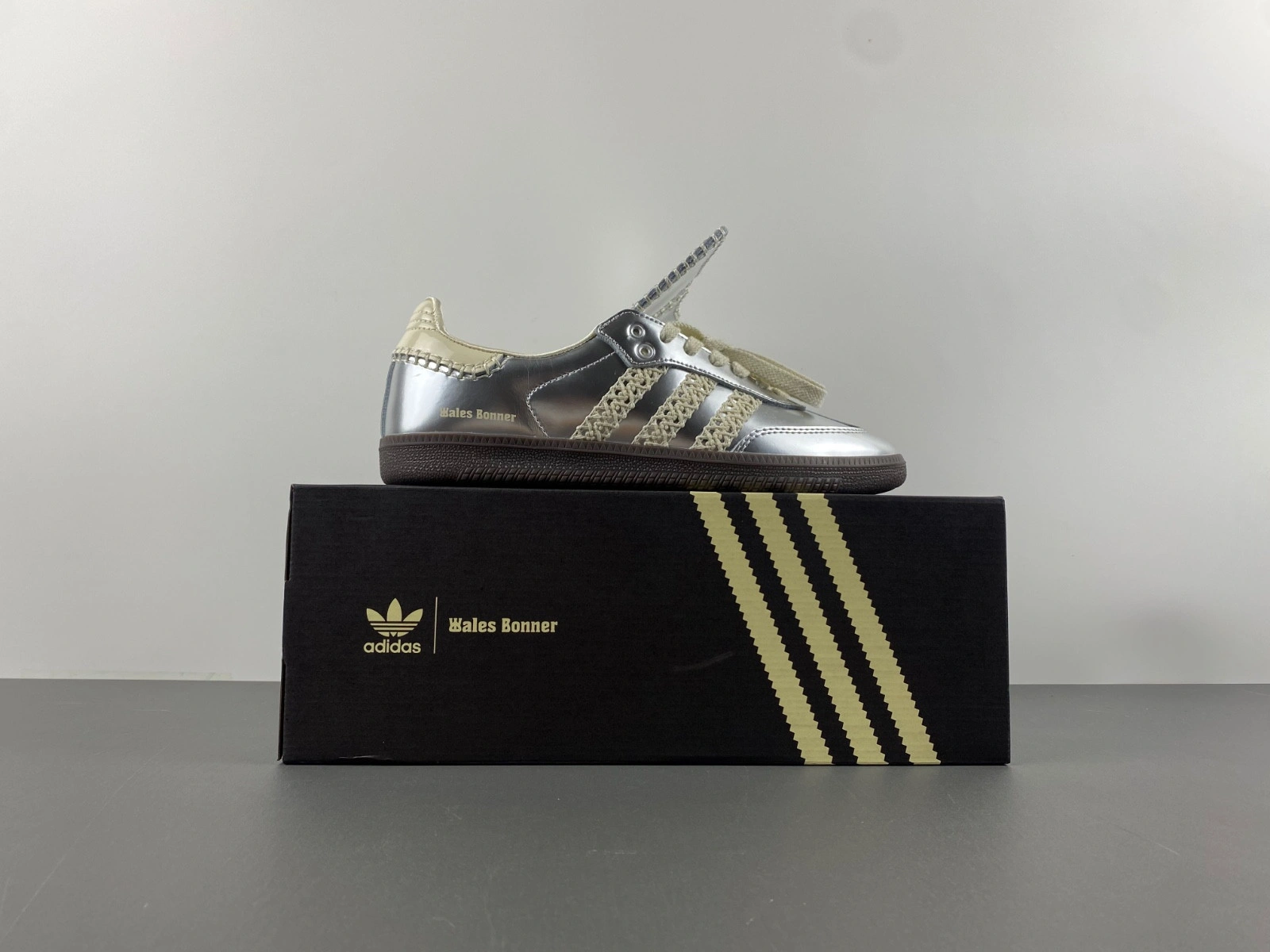 adidas Samba Wales Bonner Silver Men's - IG8181