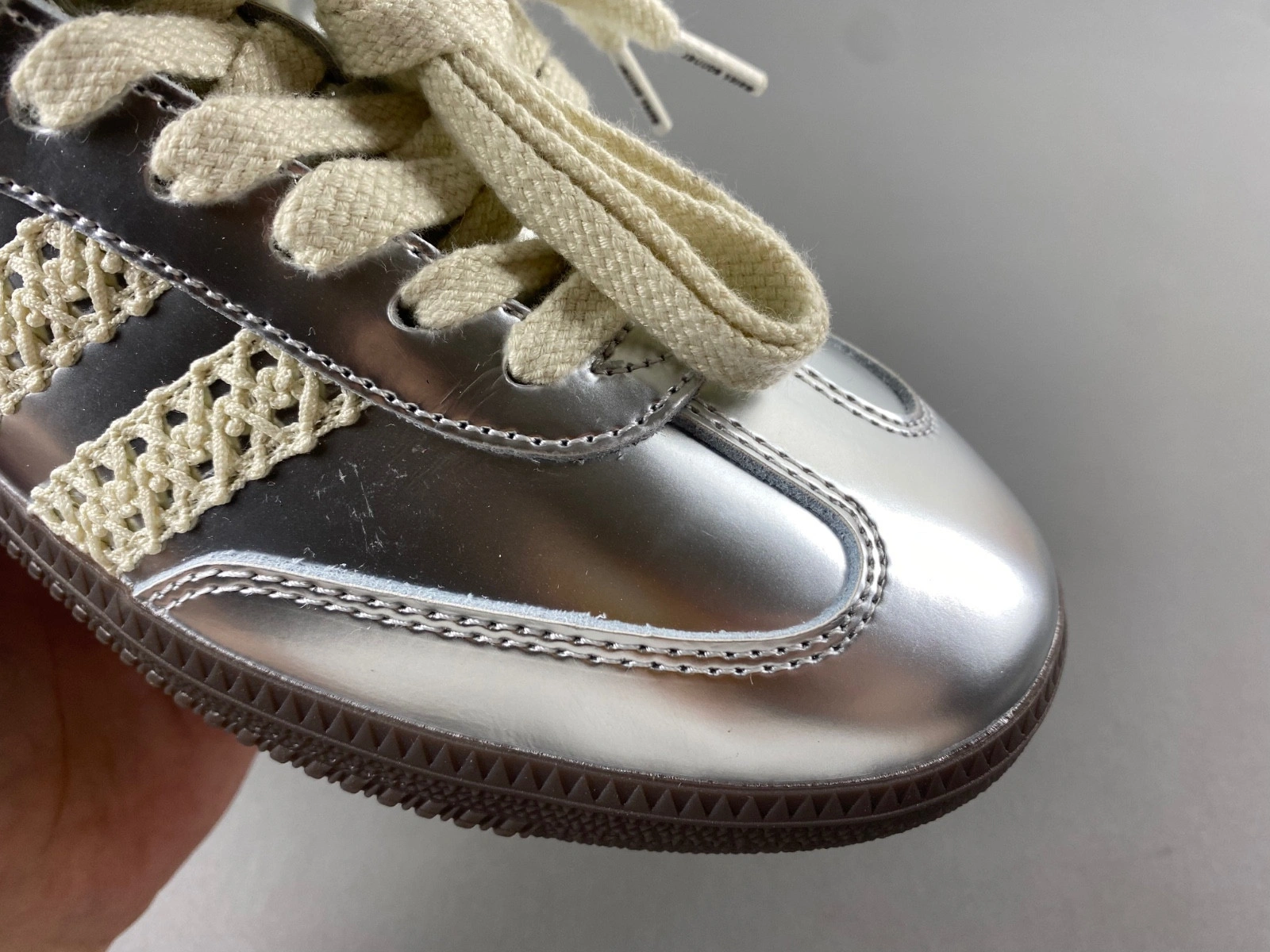 adidas Samba Wales Bonner Silver Men's - IG8181