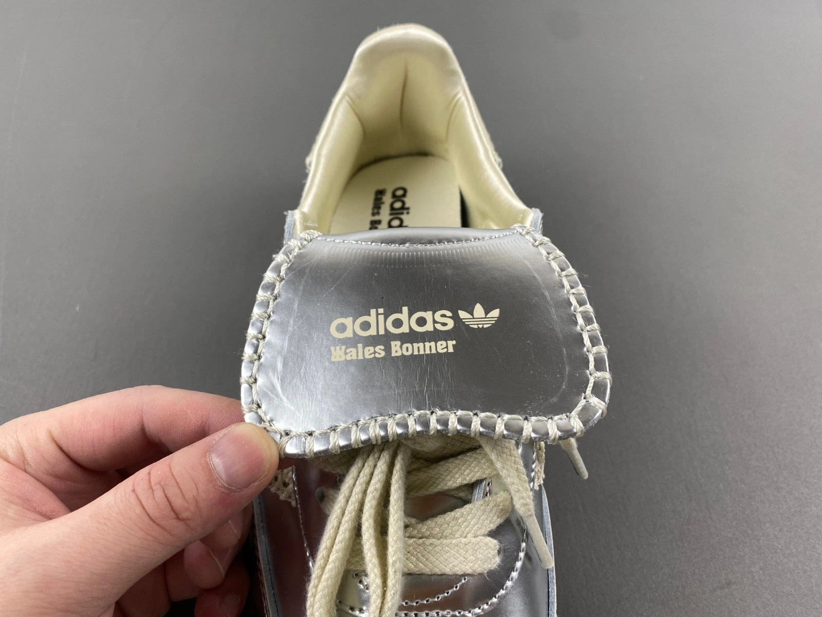 adidas Samba Wales Bonner Silver Men's - IG8181