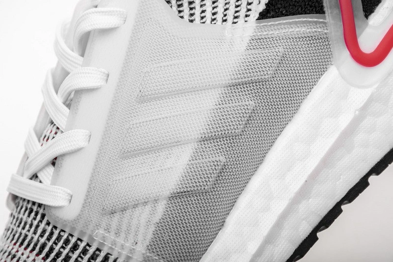 adidas Ultra Boost 2019 Cloud White Active Red B37703