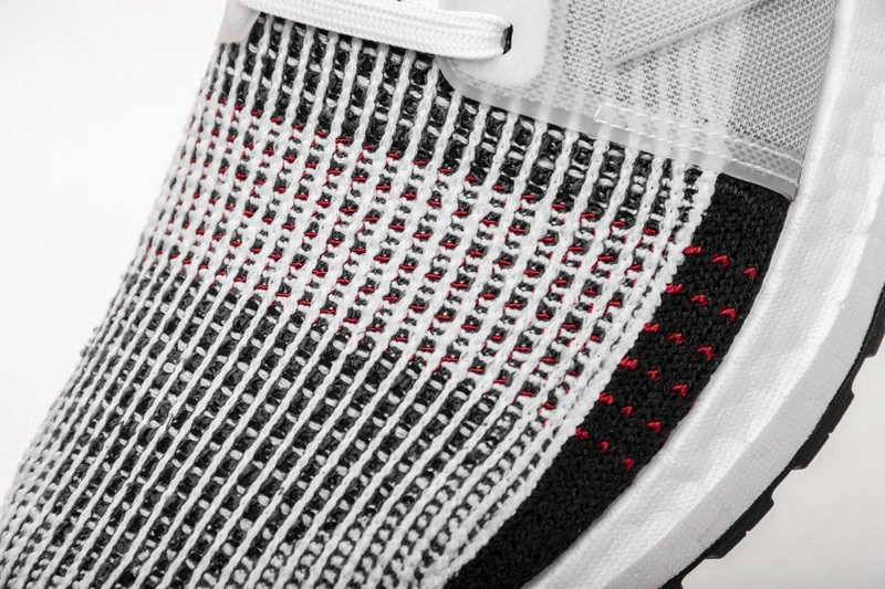 adidas Ultra Boost 2019 Cloud White Active Red B37703