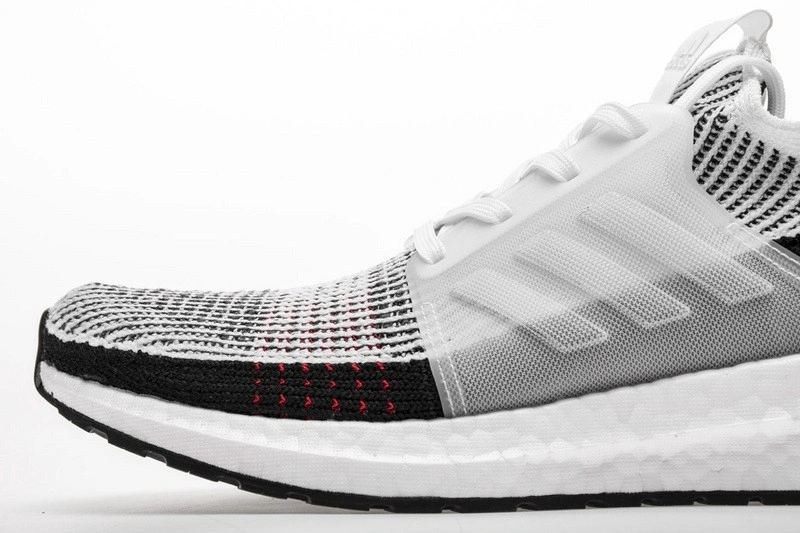 adidas Ultra Boost 2019 Cloud White Active Red B37703