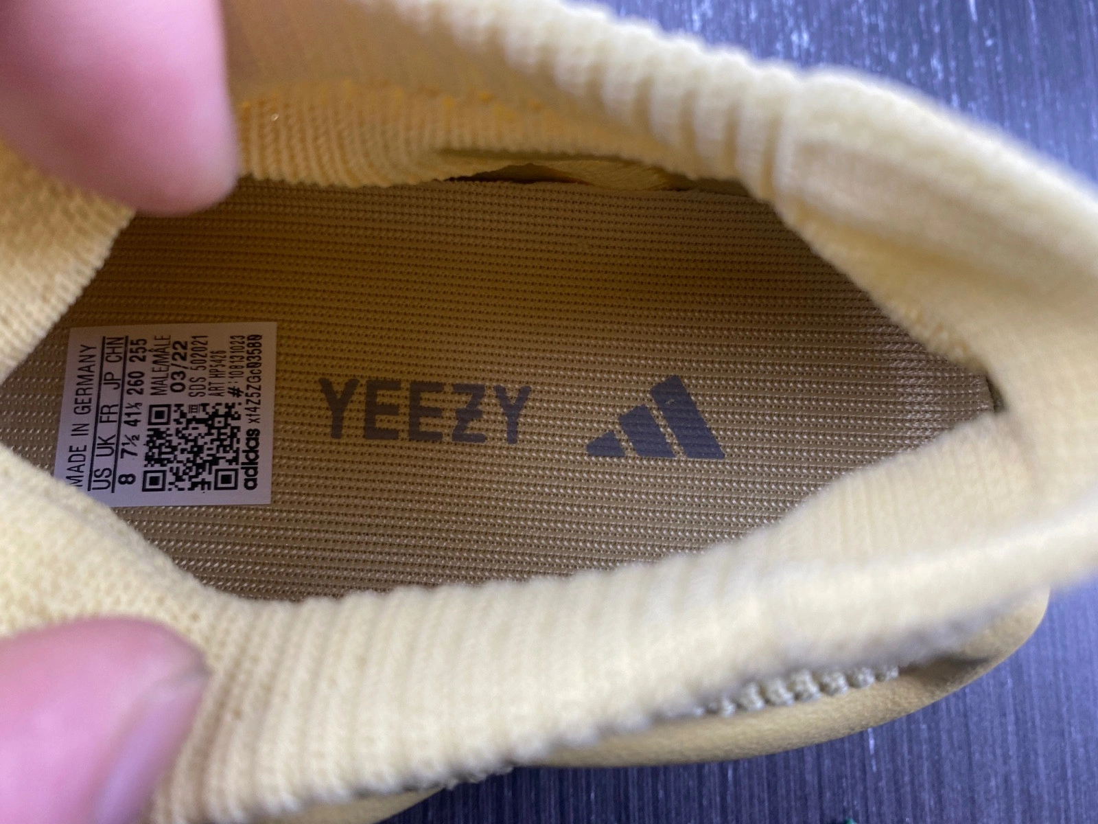 adidas Yeezy 450 Sulfur - HP5426