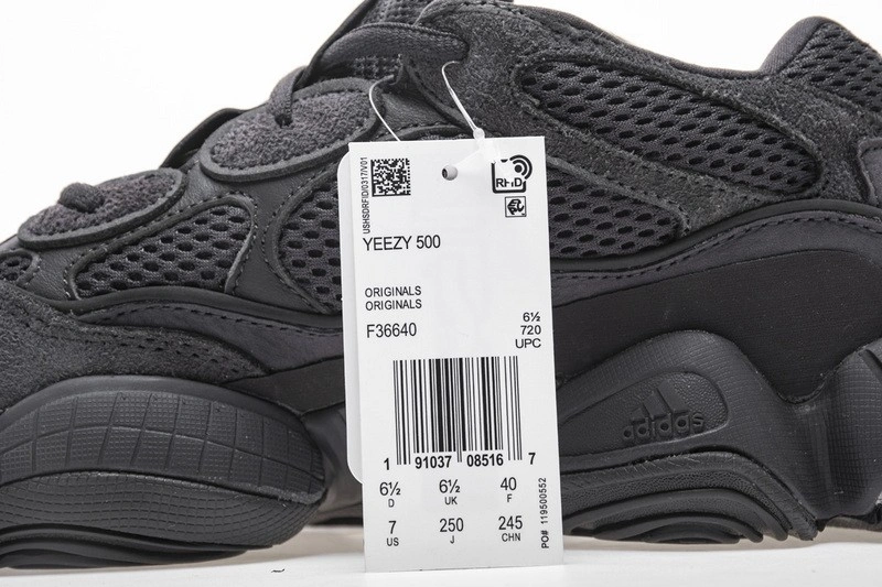adidas Yeezy 500 Utility Black  F36640