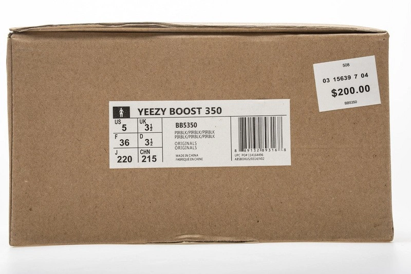 adidas Yeezy Boost 350 Pirate Black (2016)  BB5350