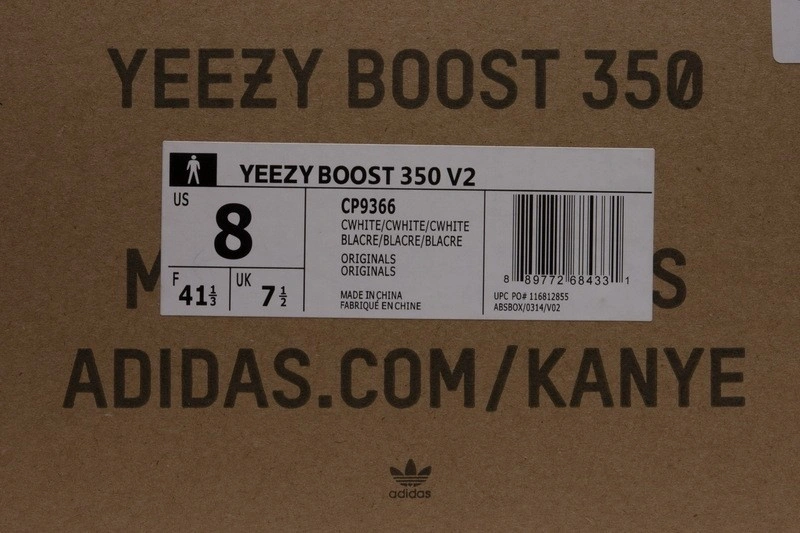 adidas Yeezy Boost 350 V2 Triple White CP9366
