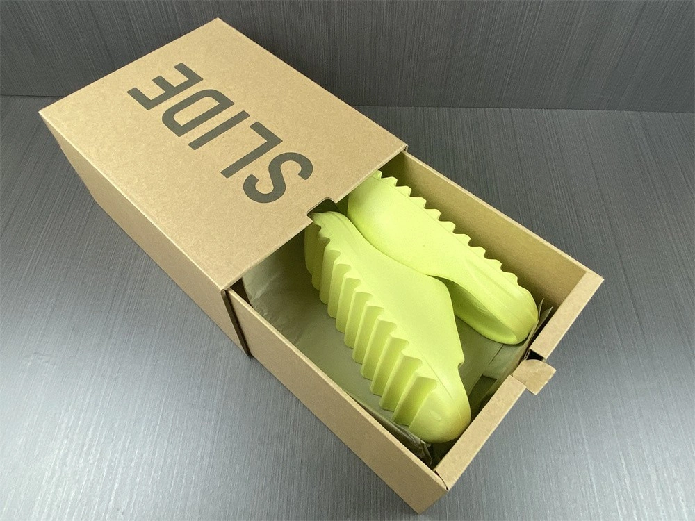 adidas Yeezy Slide Enflame Fluorescent green  - GX6138