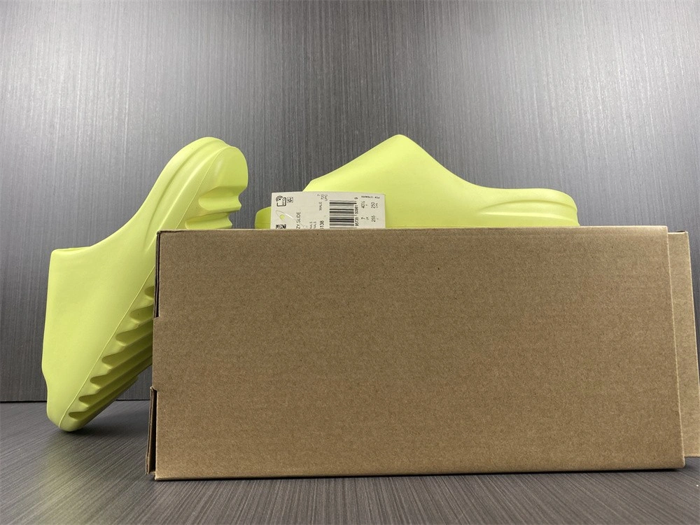 adidas Yeezy Slide Enflame Fluorescent green  - GX6138