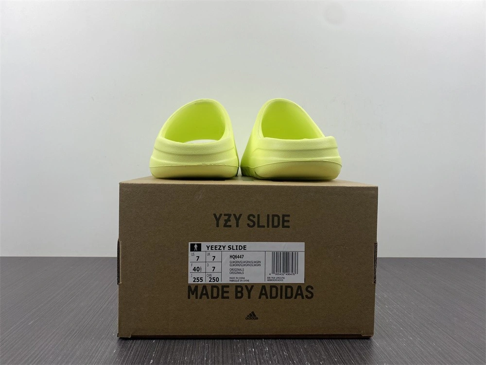 adidas Yeezy Slide Glow Green (2022) (Restock) - HQ6447