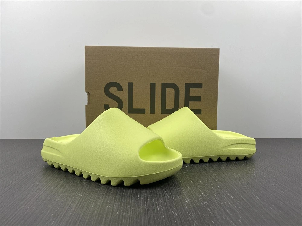 adidas Yeezy Slide Glow Green (2022) (Restock) - HQ6447