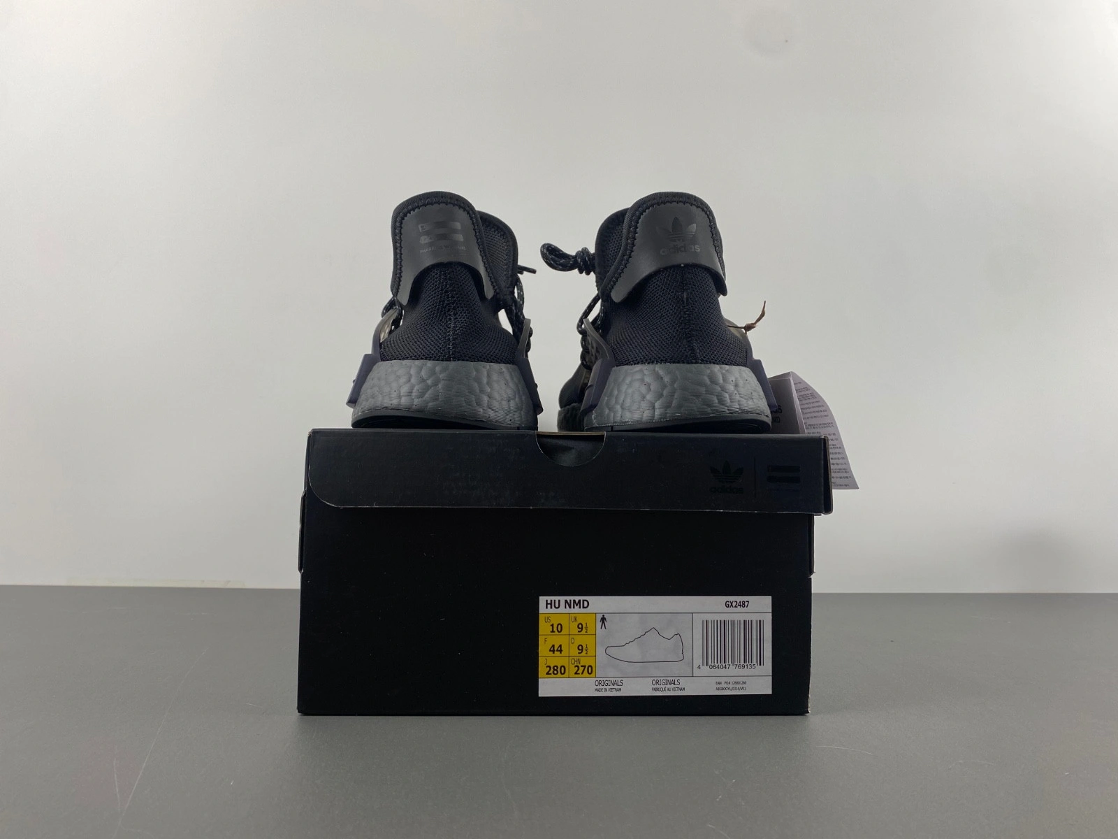 adidas x Pharrell Human Race NMD 'Triple Black'  GX2487