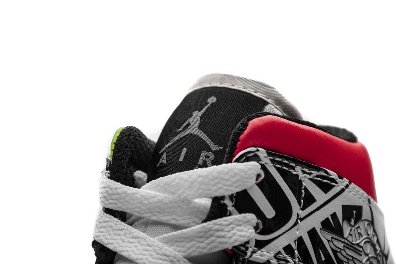 air Jordan 1 Mid All-Over Logos 554724-119