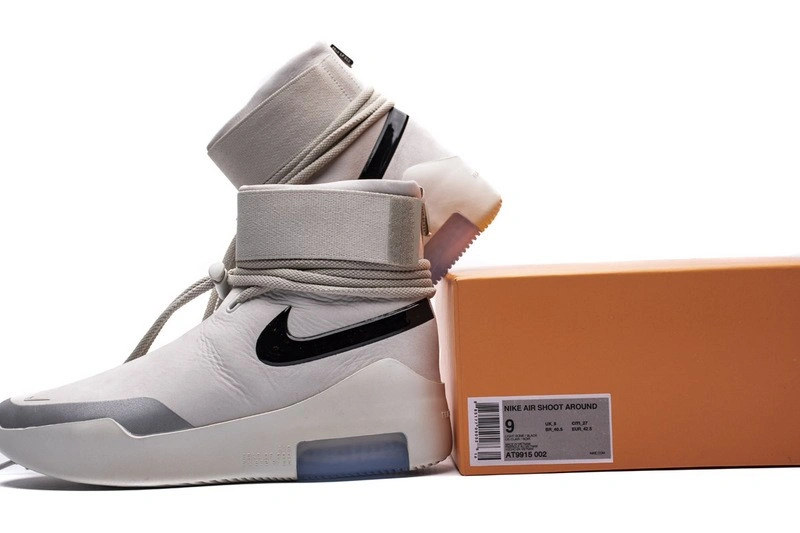 nike Air Fear Of God 1 SA Light Bone Black AT9915-002