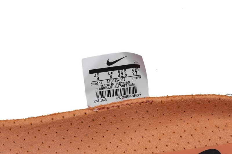 nike Air Fear Of God 1 SA Light Bone Black AT9915-002