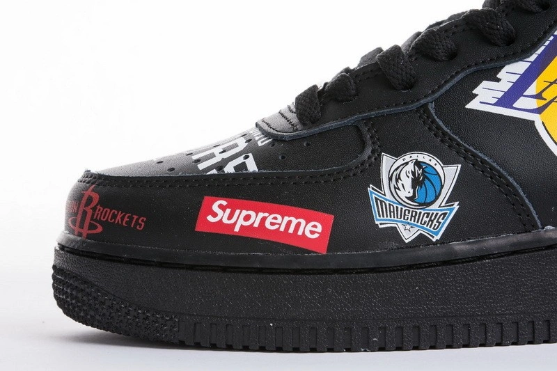 nike Air Force 1 Mid  NBA Black  AQ8017-001