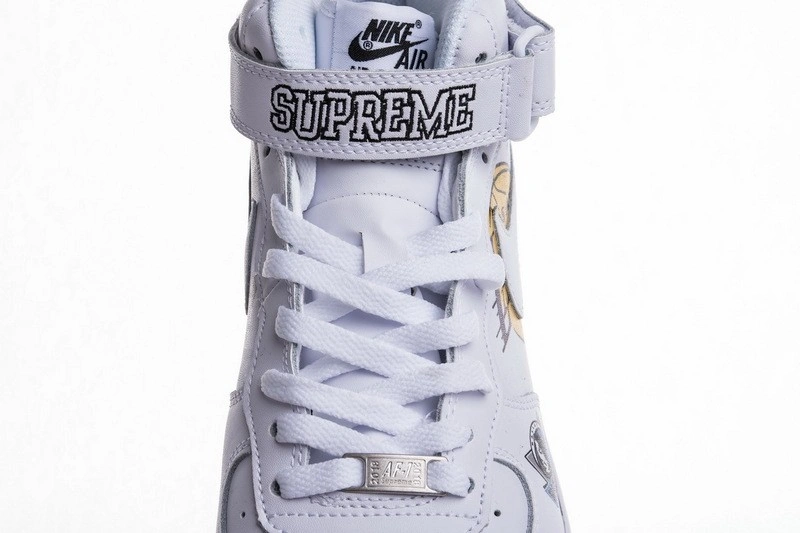 nike Air Force 1 Mid  NBA White  AQ8017-100