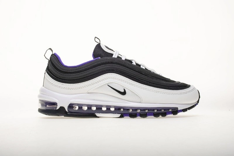 nike Air Max 97 White Black Persian Violet  921522-102