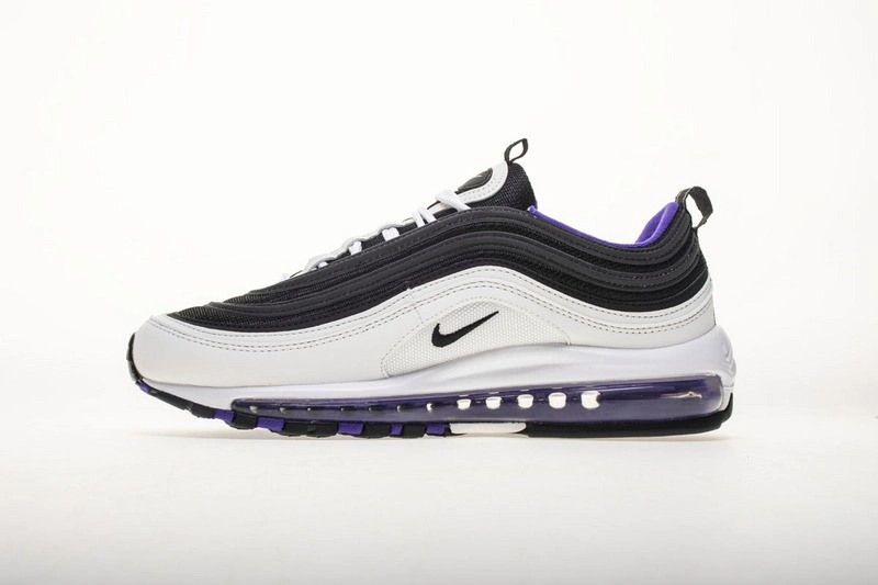 nike Air Max 97 White Black Persian Violet  921522-102