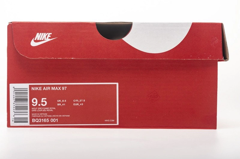 nike Air Max 97 Wolf Grey Game Royal  BQ3165-001
