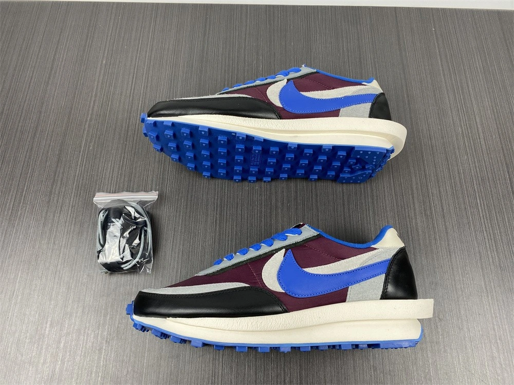 sacai x Undercover x LDWaffle 'Night Maroon Team Royal'    DJ4877-600