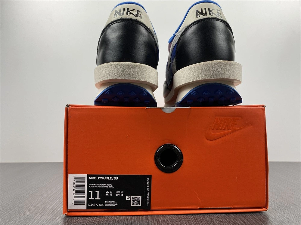 sacai x Undercover x LDWaffle 'Night Maroon Team Royal'    DJ4877-600