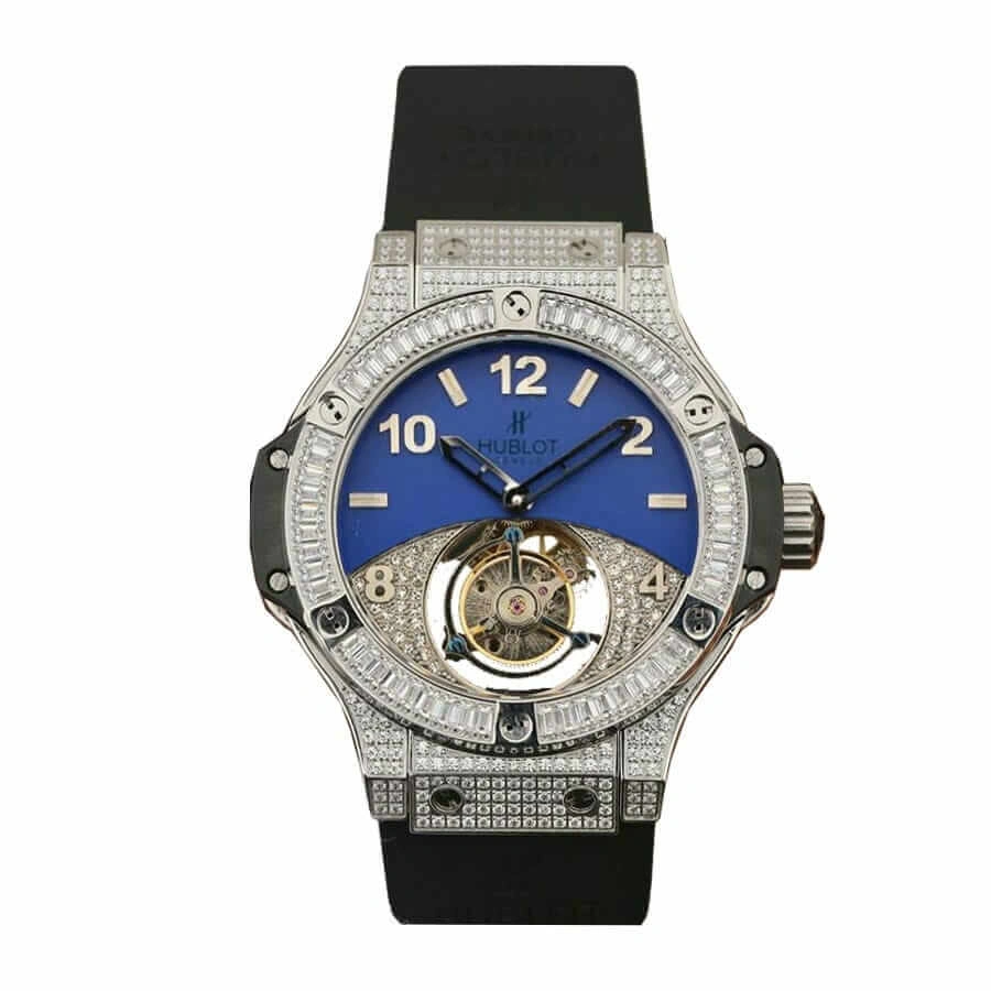 H Classic Fusion 411.JX.1170.RX “Blue Diamond” Authentic Clone 1:1