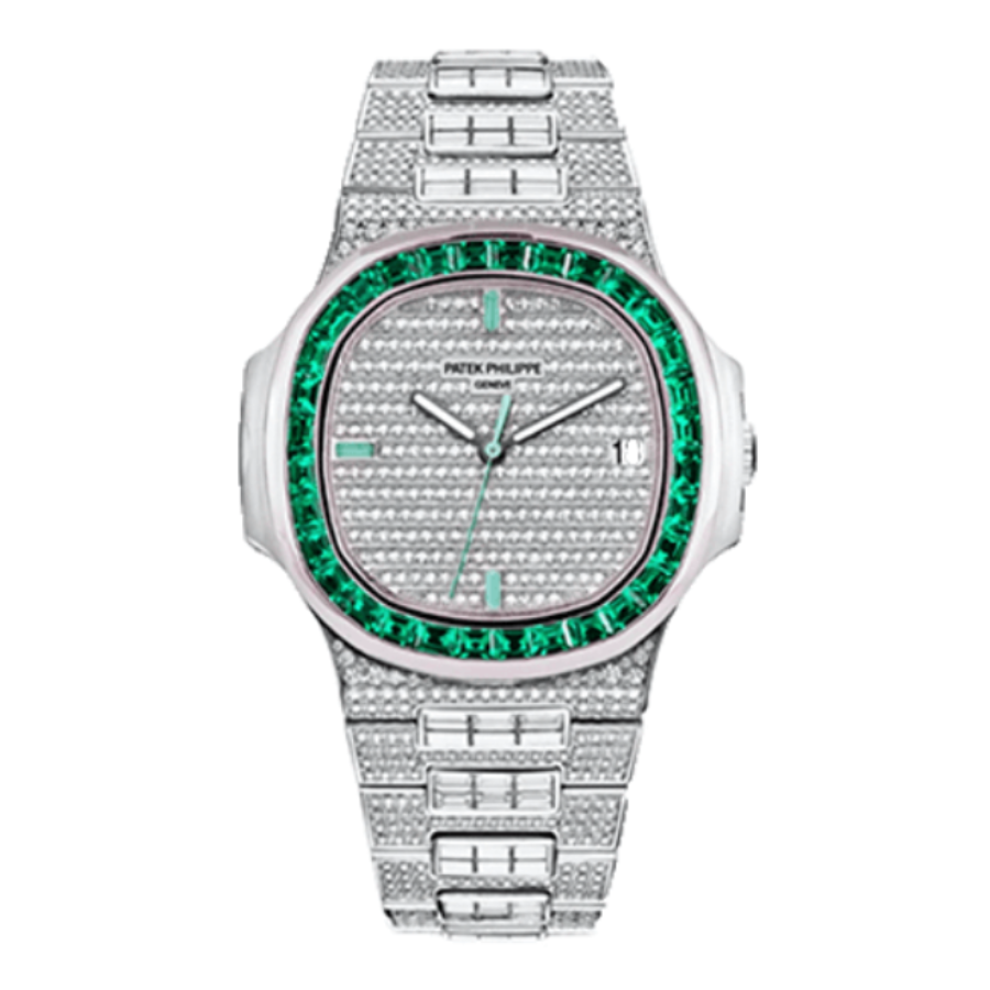 Patek Philippe Nautilus 5711 1300A “Emerald Bezel” Premium Duplicate