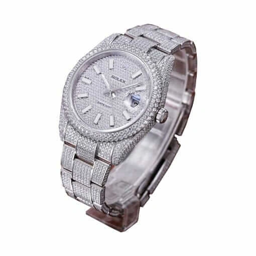 Rolex Datejust 116334 “Iced Out” Near Original Replica