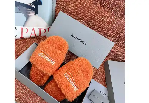 Balenciaga Furry Slide